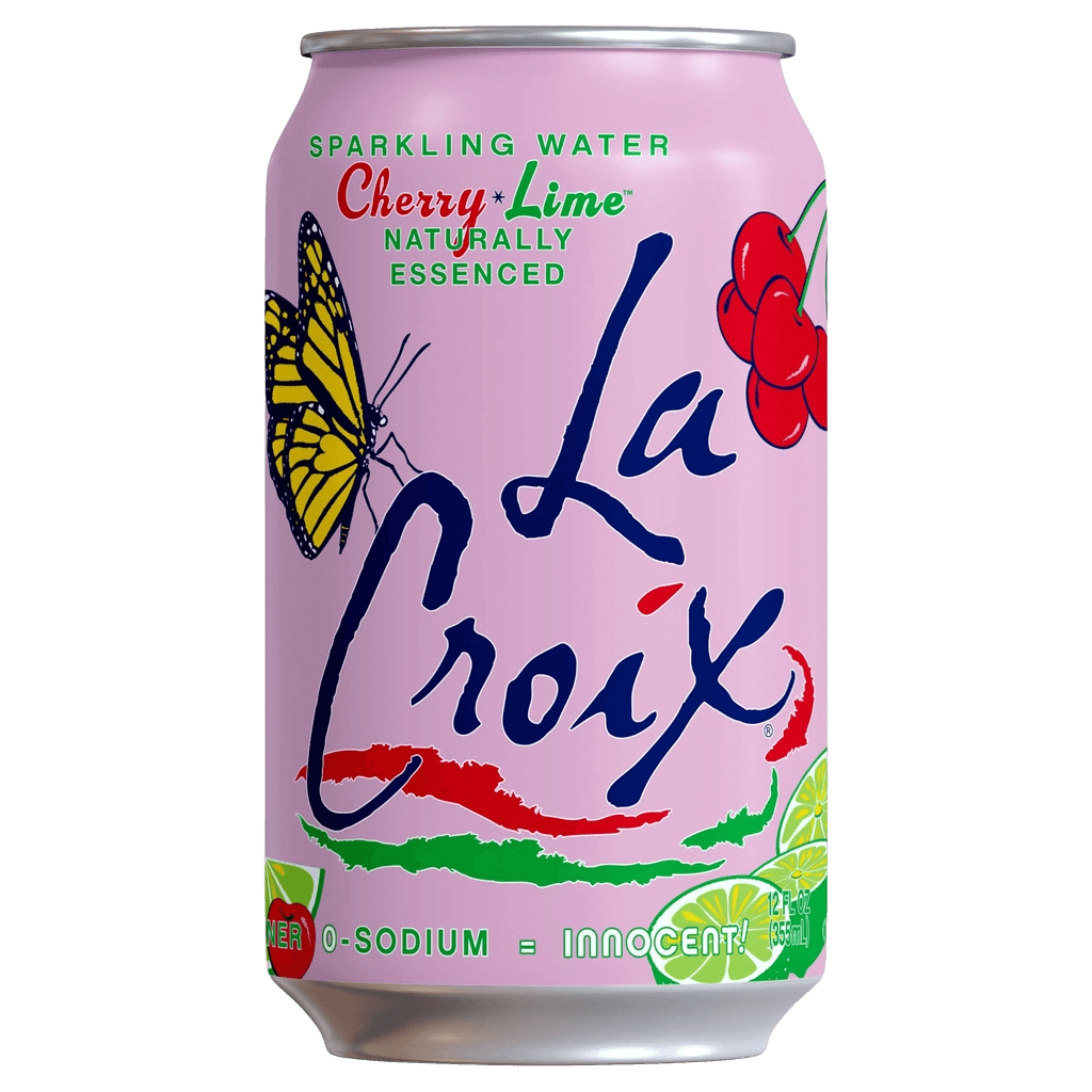 LaCroix Cherry Lime Flavored Sparkling Water