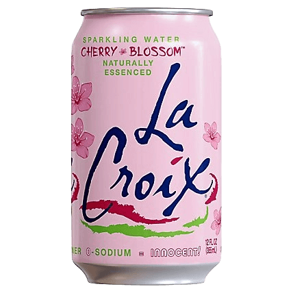 LaCroix Naturally Essenced Cherry Blossom Sparkling Water