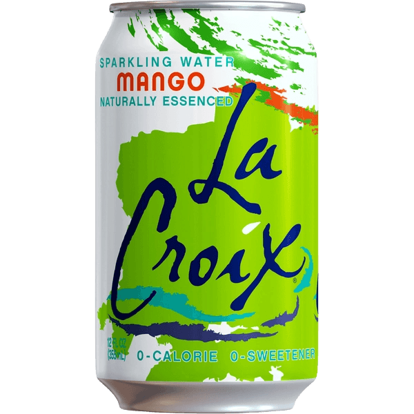 LaCroix Naturally Essenced Mango Sparkling Water