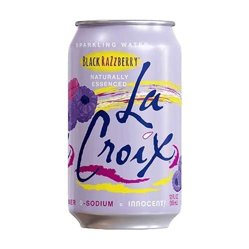La Croix Naturally Essenced Black Razzberry Sparkling Water