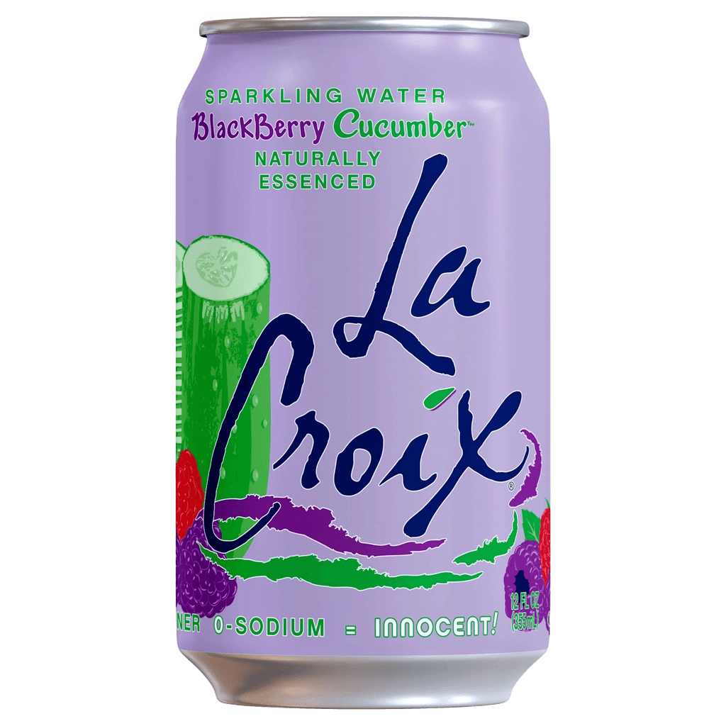 La Croix Sparkling Water Blackberry Cucumber