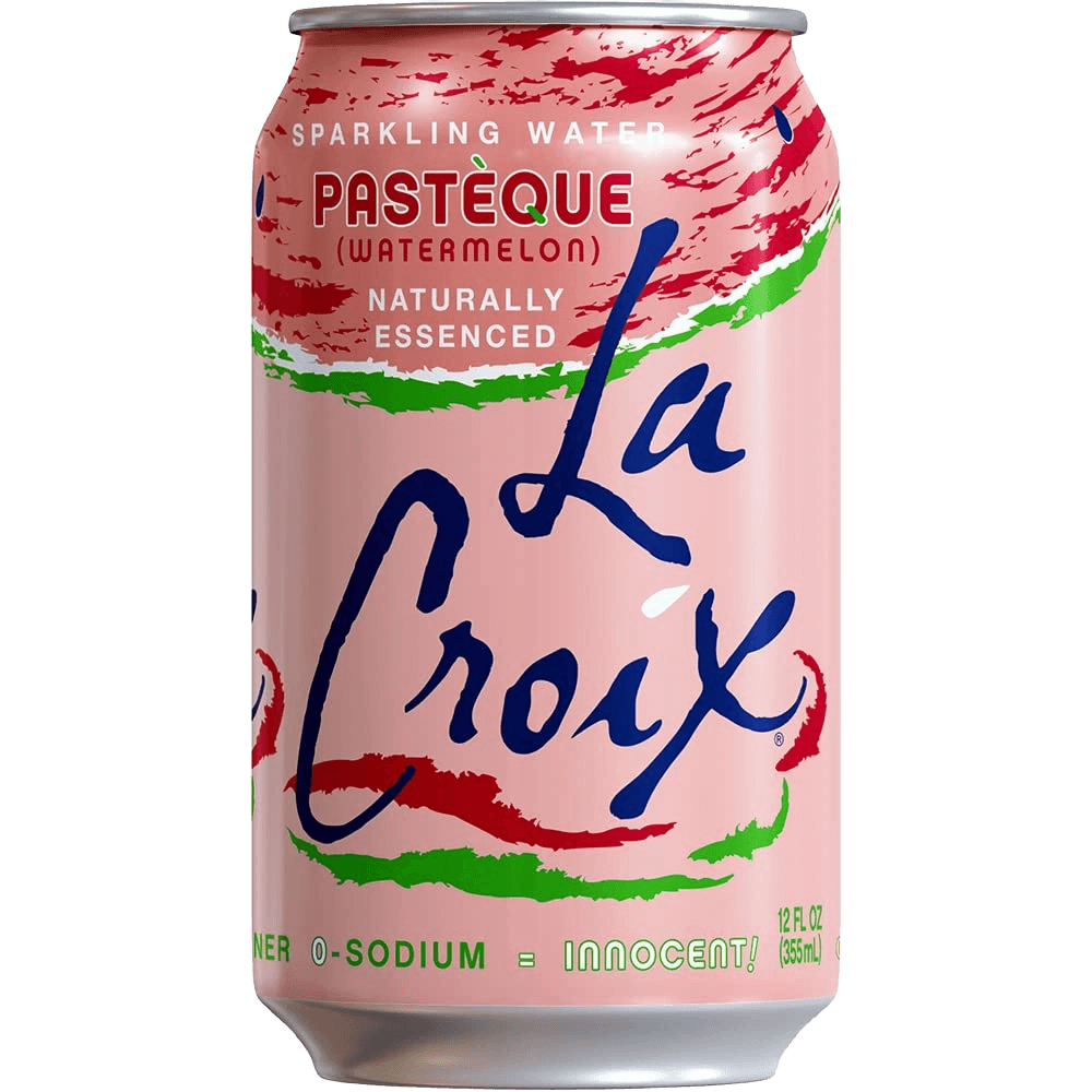 La Croix Sparkling Water Pastèque (Watermelon) Naturally Essenced