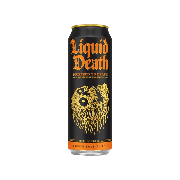 Liquid Death Squeezed to Death Flavored Sparkling Water