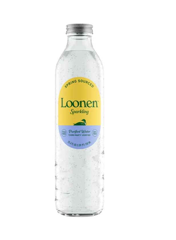 Loonen Sparkling Purified Water plastic bottle