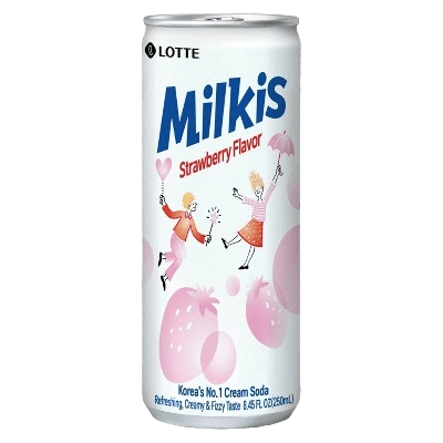 Lotte Milkis Strawberry Flavor