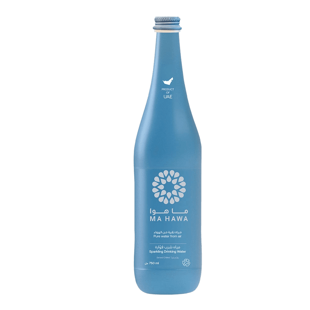 Mahawa Sparkling Drinking Water glass bottle