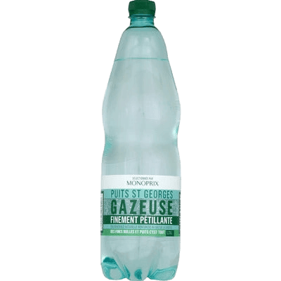Monoprix Eau gazeuse minérale naturelle Puits St Georges
