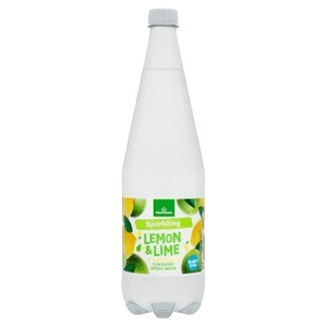 Morrisons Sparkling Lemon & Lime flavoured spring water