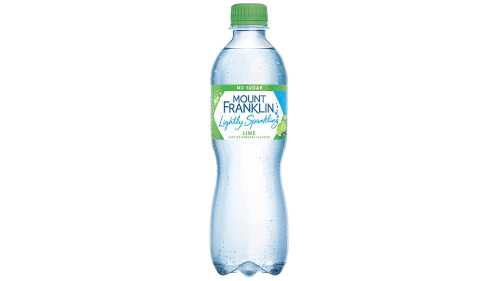 Mount Franklin lime sparkling water