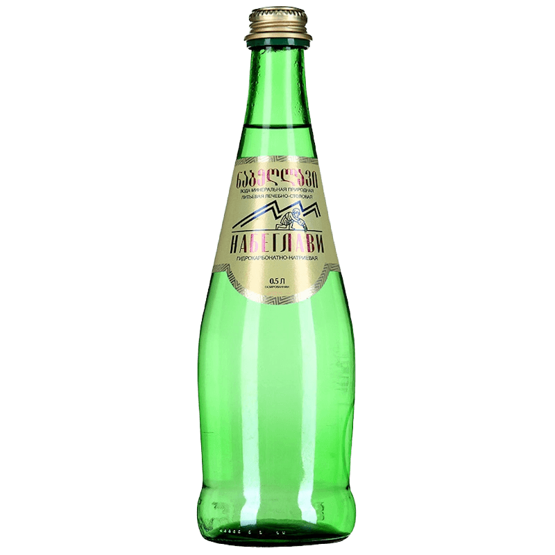 Nabeghlavi Georgian Natural Carbonated Mineral Water plastic bottle
