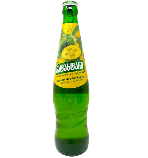 Natakhtari Feijoa Sparkling Water glass bottle