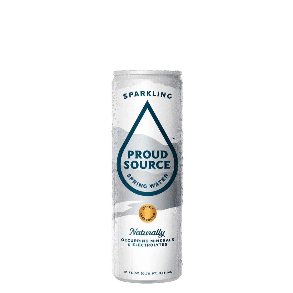 Natural sparkling spring water