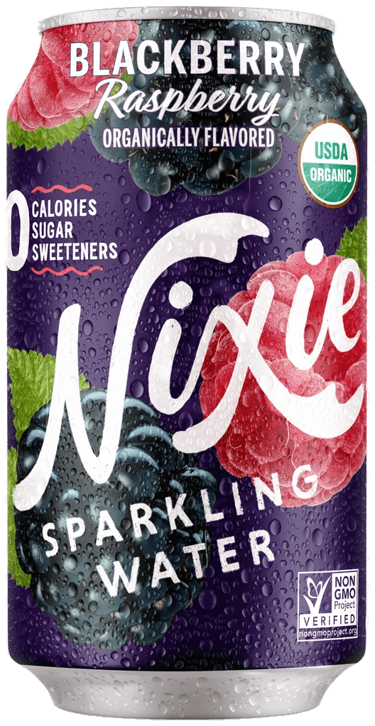 Nixie KHCH02500638 96 oz Blackberry Raspberry Sparkling Water
