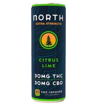 North Extra Strength Citrus Lime Seltzer
