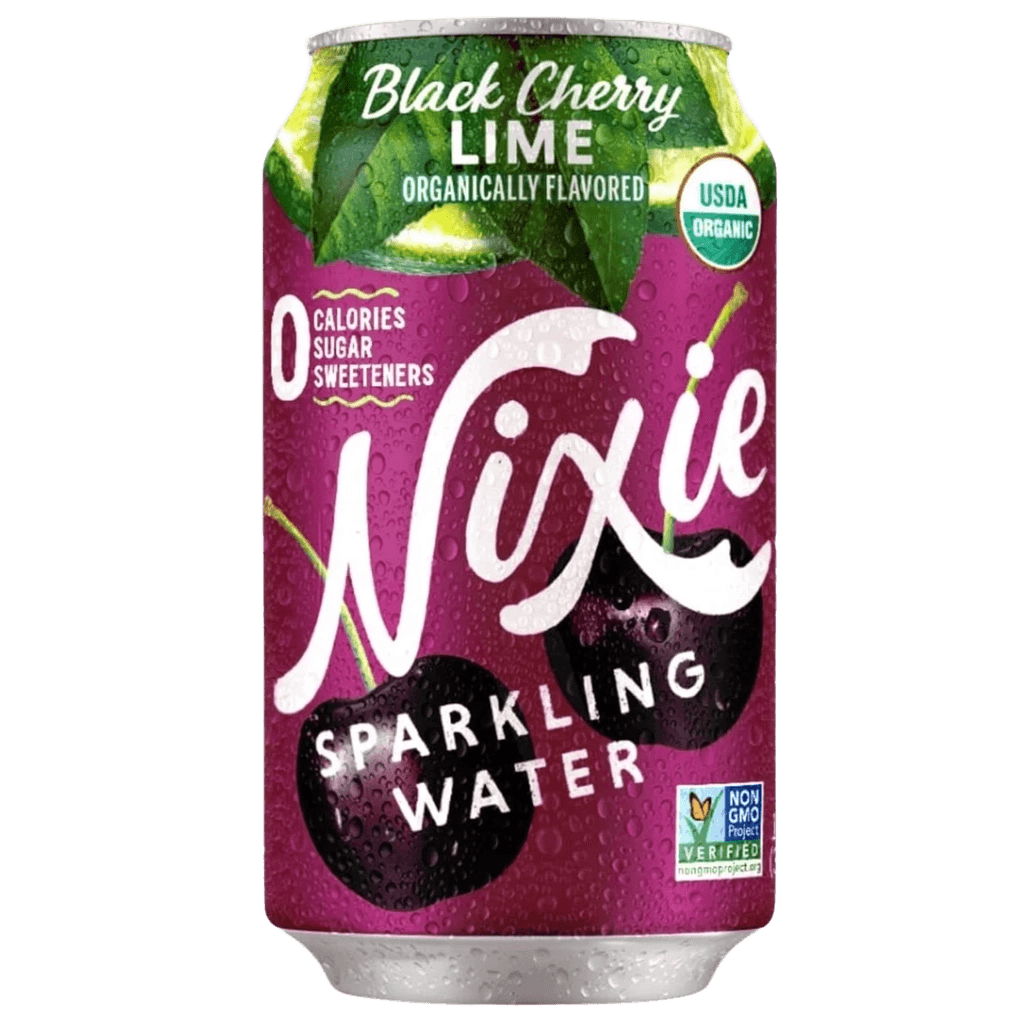 Nixie Black Cherry Lime Sparkling Water