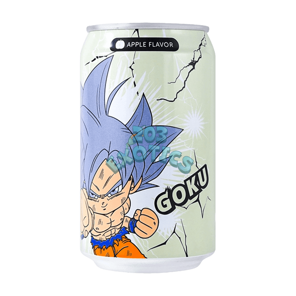 Ocean Bomb Dragon Ball Super Canette d'eau pétillante à la pomme