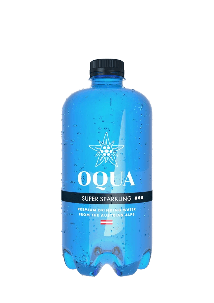 Oqua Agua Carbonatada Burbuja Suave plastic bottle