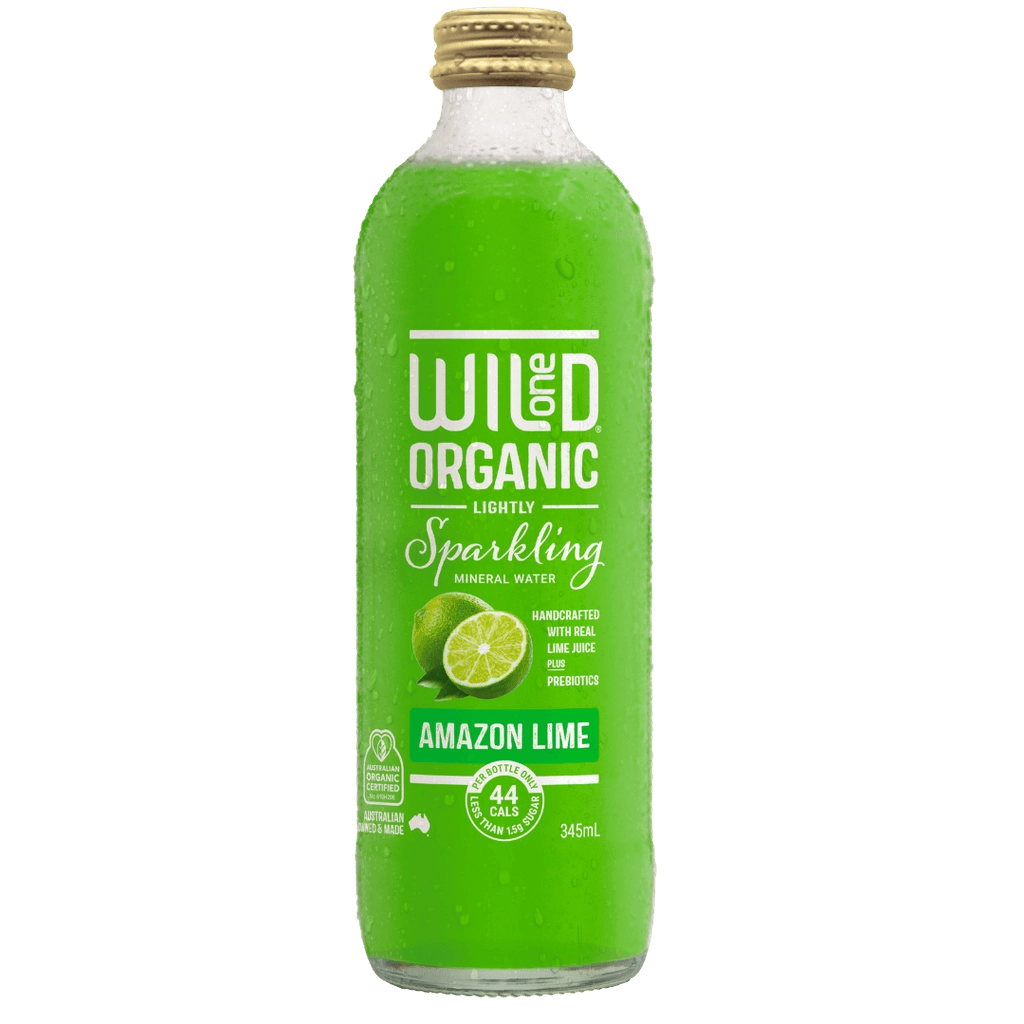 Organic lightly sparkling mineral water amazon lime