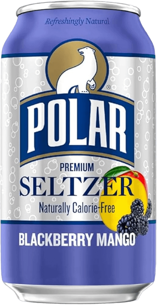Polar Seltzer Water Blackberry Mango