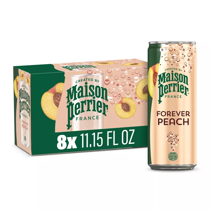 Perrier Forever Peach Sparkling Water