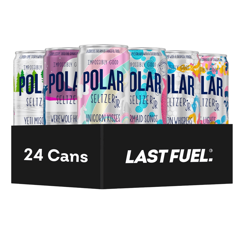 Polar 100% Natural Seltzer Jr Variety Pack