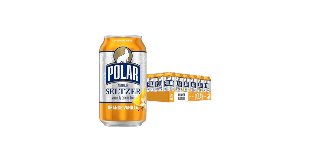 Polar Orange Vanilla Seltzer