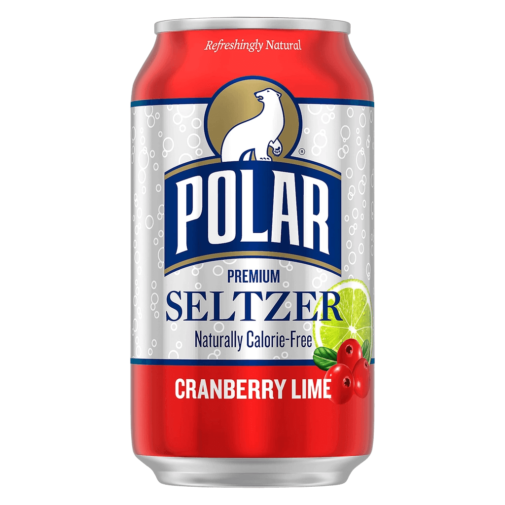 Polar Premium Seltzer Cranberry Lime can