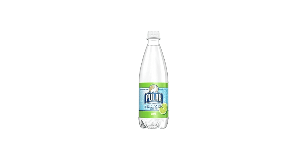 Polar Premium Seltzer Lime plastic bottle