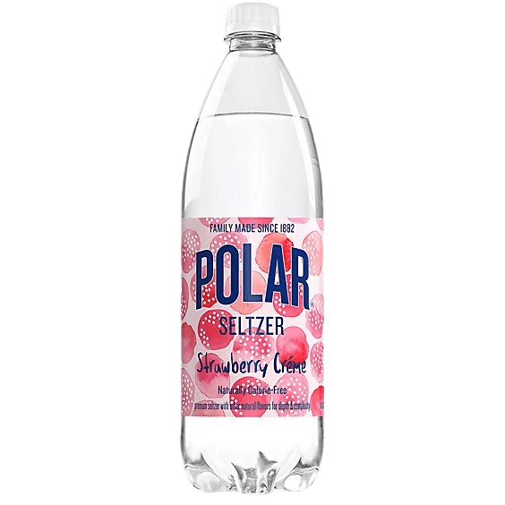 Polar Seltzer Strawberry Crème
