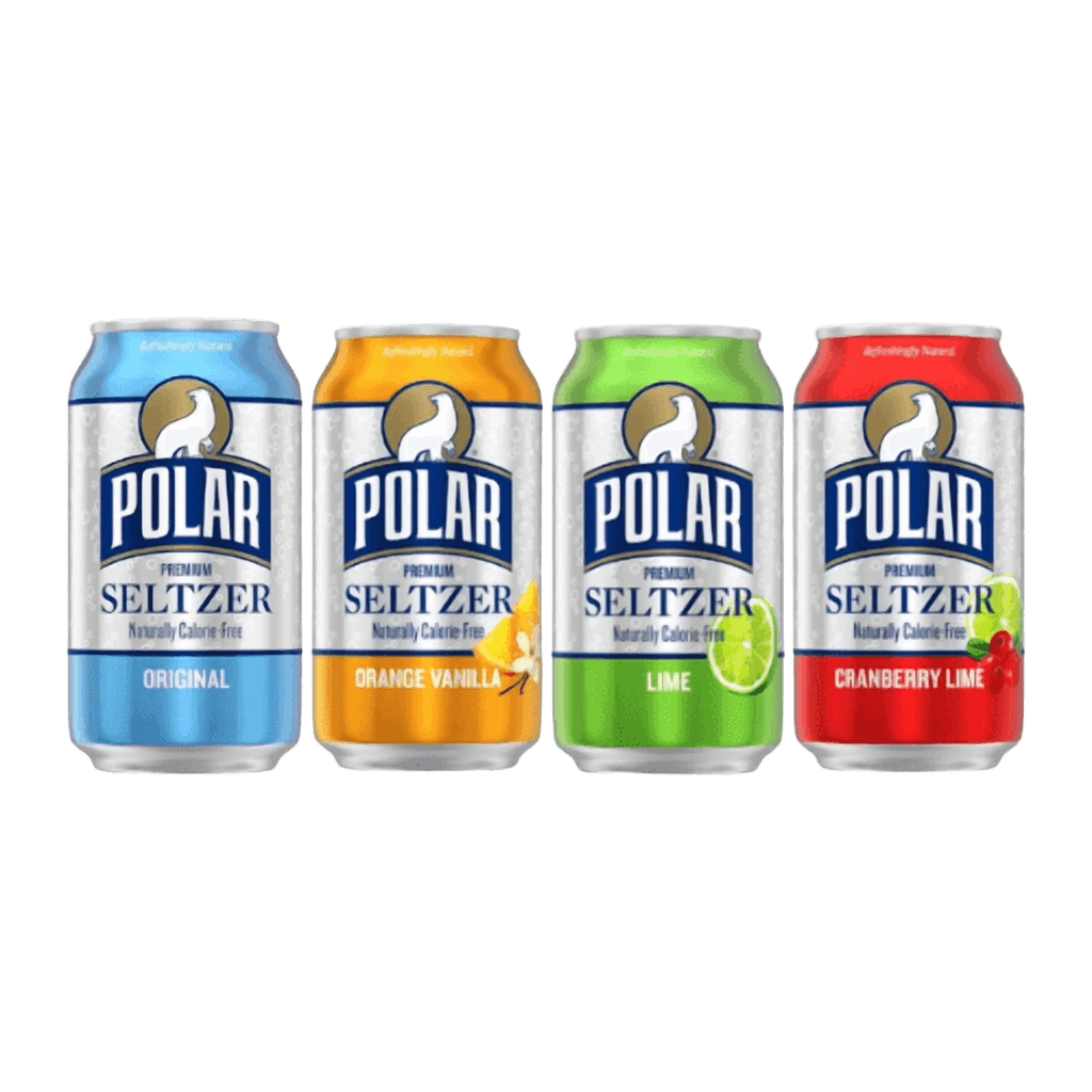 Polar Sparkling Water Variety Pack can
