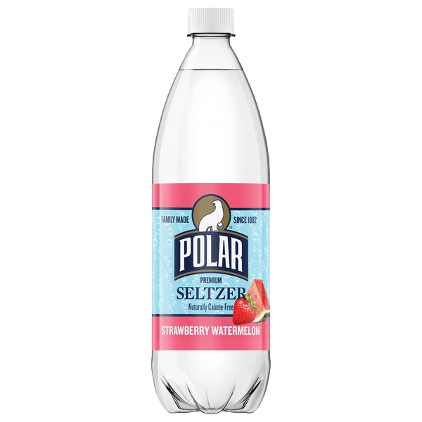 Polar Strawberry Watermelon 100% Natural Seltzer