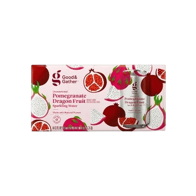 Pomegranate Dragon Fruit Sparkling Water