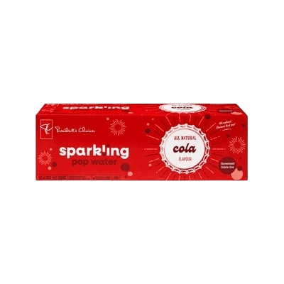 President's Choice Sparkling Water Cola Flavour