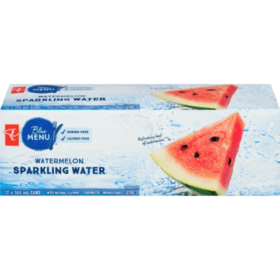President's Choice Watermelon Sparkling Water