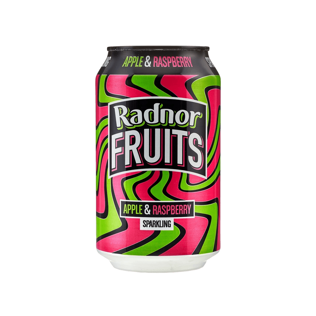 Radnor Fruits Apple & Raspberry Sparkling can