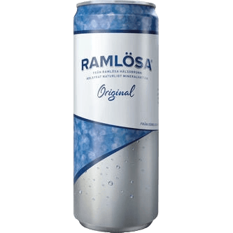 Ramlösa Original Sparkling Water can