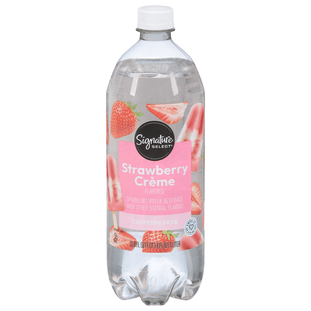 Refreshe Sparkling Water Beverage Strawberry Creme