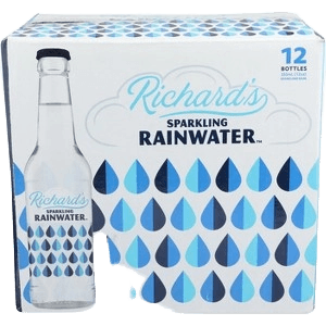 Richard s Rainwater Sparkling Water Case Of 12