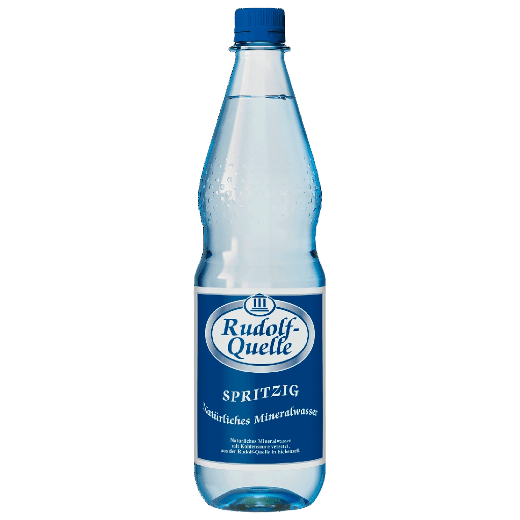 Rudolf quelle Mineralwasser spritzig