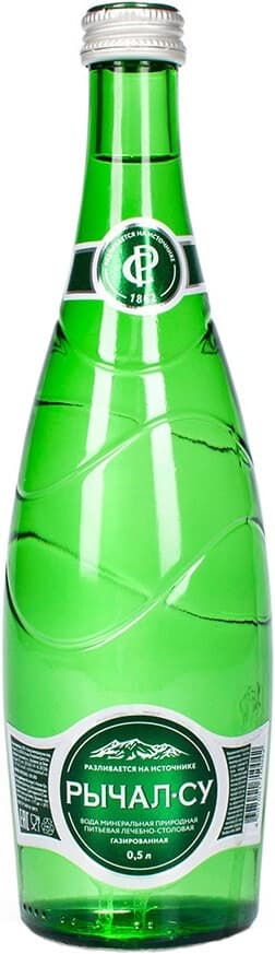 Rychal-Su Sparkling Mineral Water plastic bottle