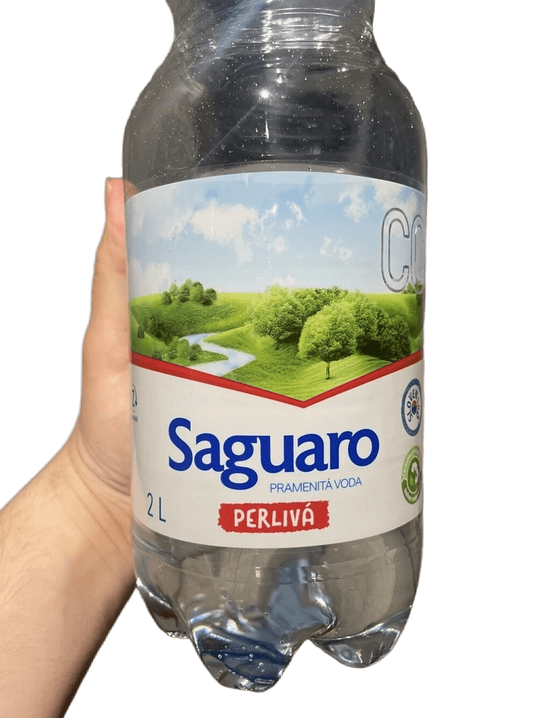 Saguaro Frizzante Sparkling Water plastic bottle