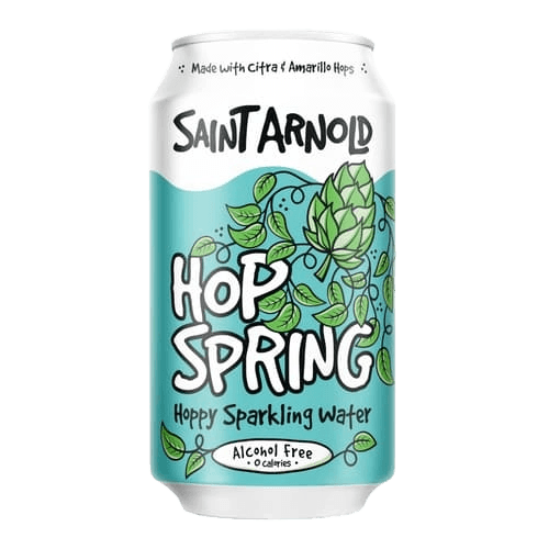 Saint Arnold Hop Spring Hoppy Sparkling Water can