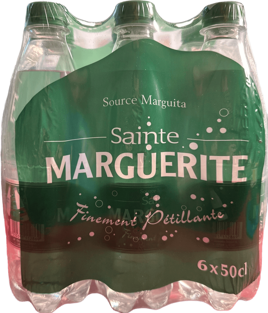 Sainte Marguerite Finement Pétillante Sparkling Water plastic bottle
