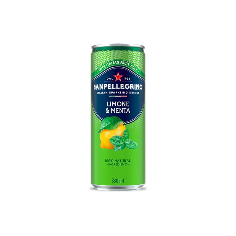 San Pellegrino Limone & Menta (Lemon & Mint)