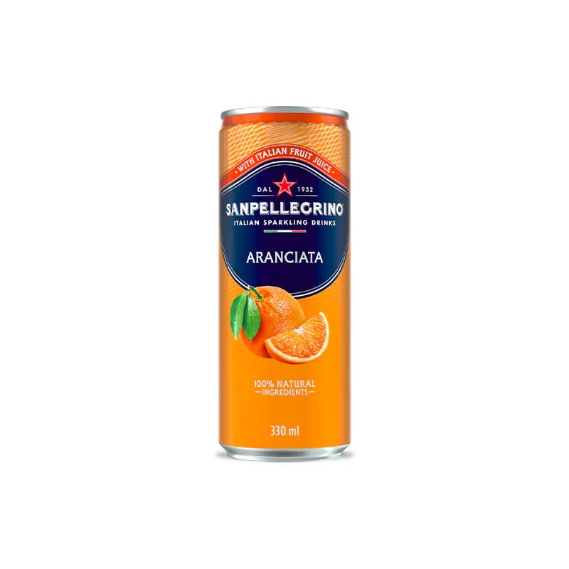 San pellegrino aranciata