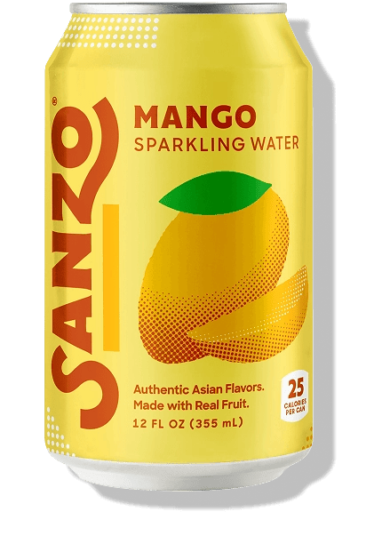 Sanzo Mango Sparkling Water