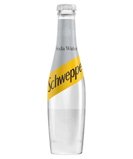 Schweppes Classic Soda Water plastic bottle