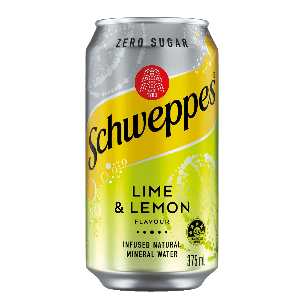 Schweppes Lime & Lemon Flavour Infused Natural Mineral Water