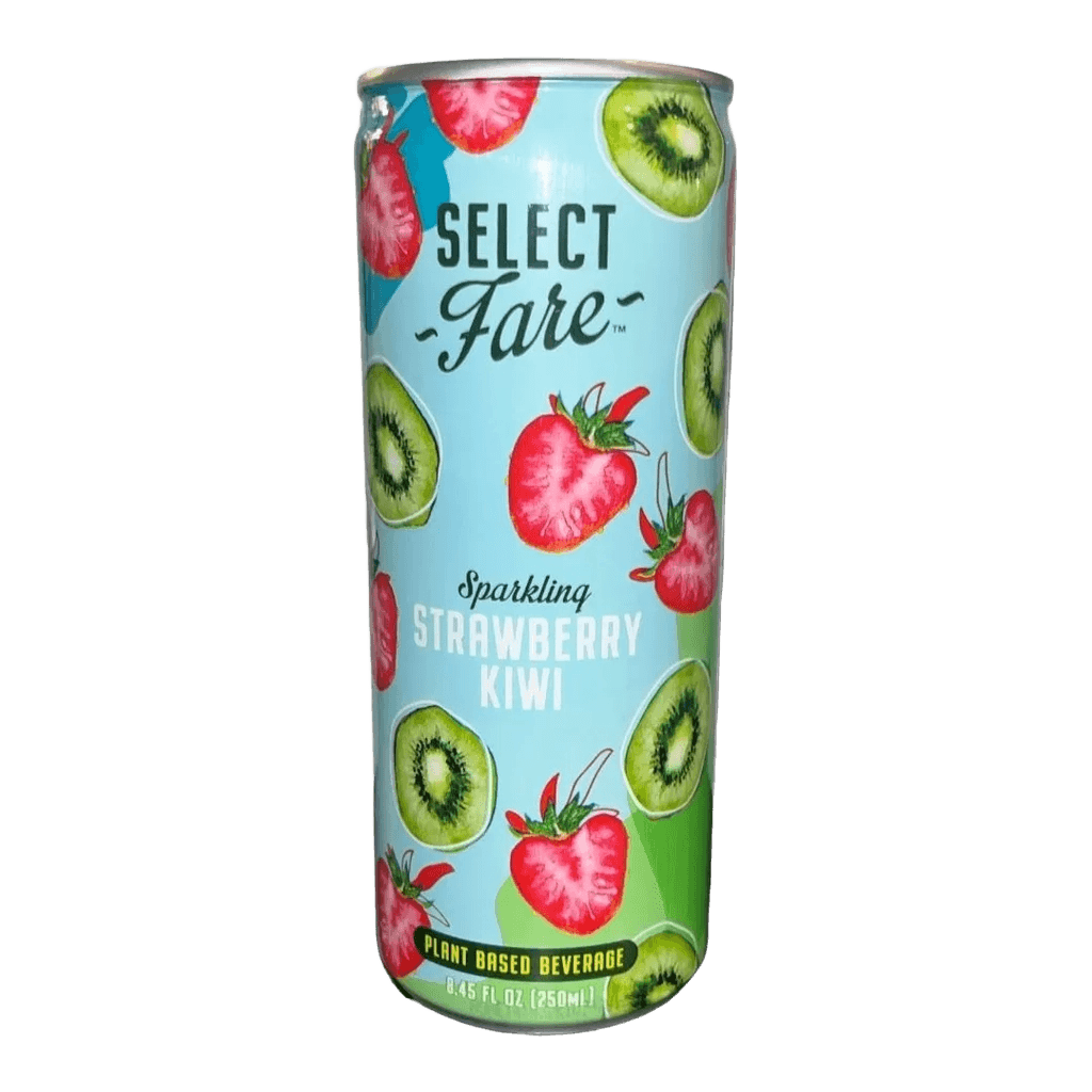 Select Fare Sparkling Strawberry Kiwi can