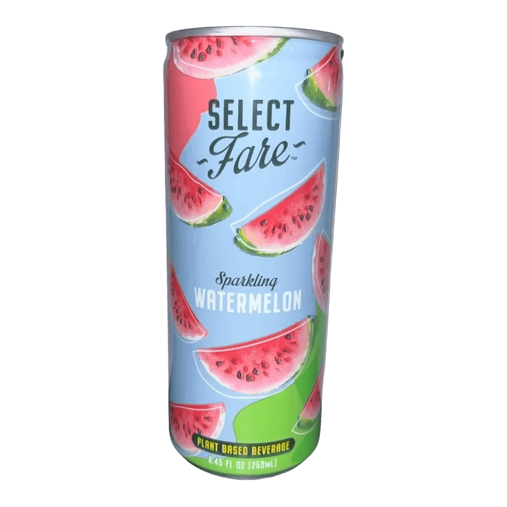 Select Fare Sparkling Watermelon can